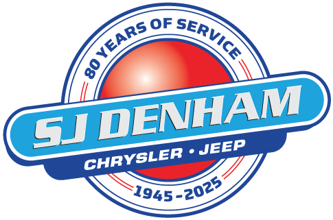 SJ Denham Chrysler Jeep Logo
